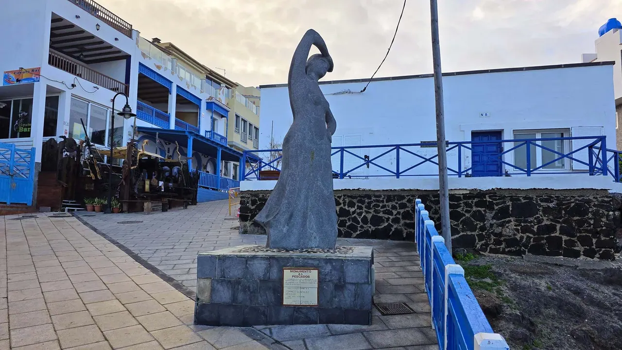 Monument au Pêcheur — El Cotillo