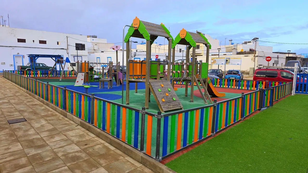 Aire de jeux — El Cotillo