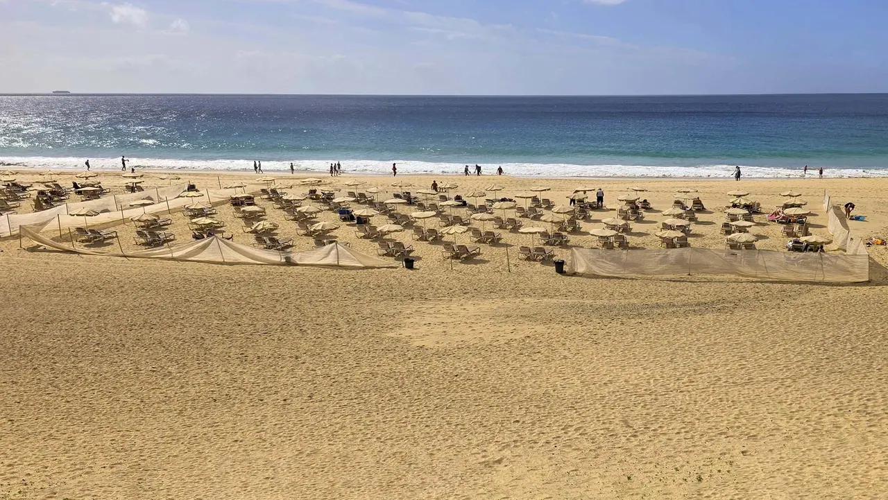Promenade de la plage de Jandía — Morro Jable