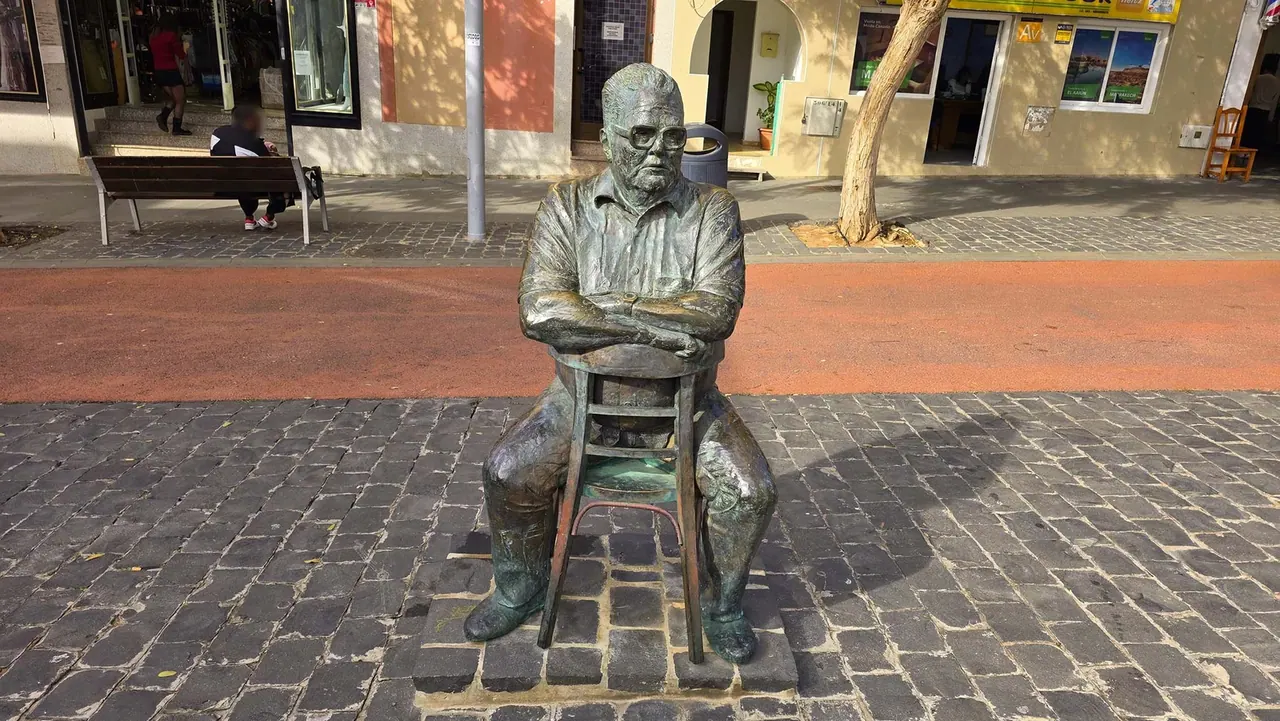 Statue du Blond — Morro Jable