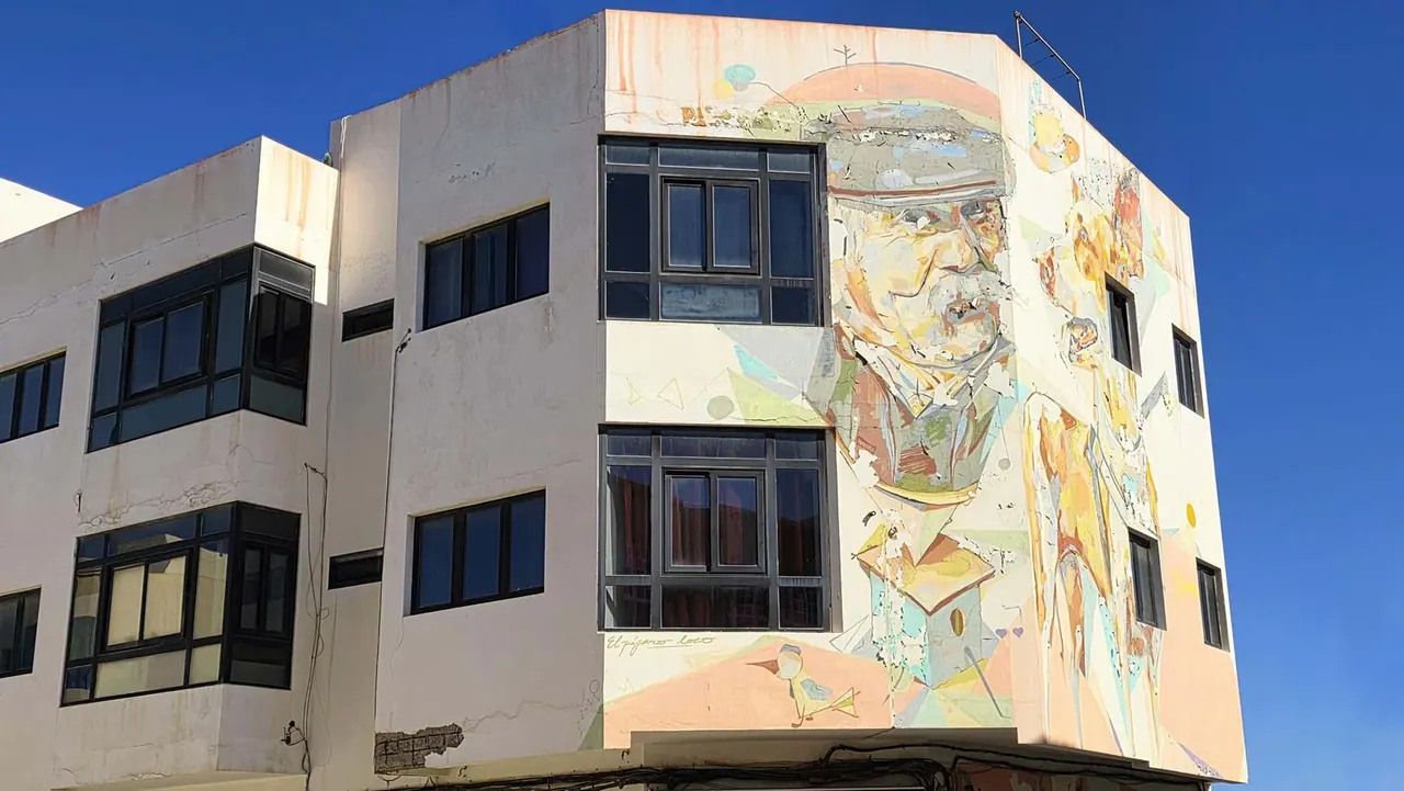 Fresque du Folklore d’aujourd’hui — Puerto del Rosario