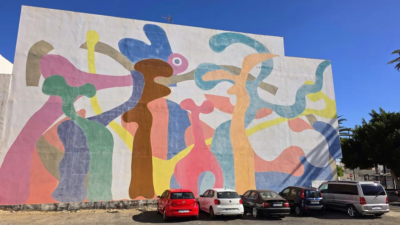 Fresque « L’Appel de l’Afrique » — Puerto del Rosario