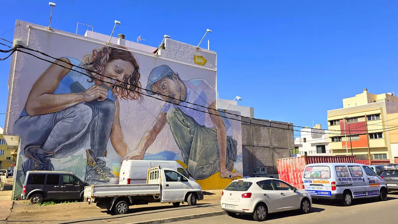 Fresque du Couple — Puerto del Rosario