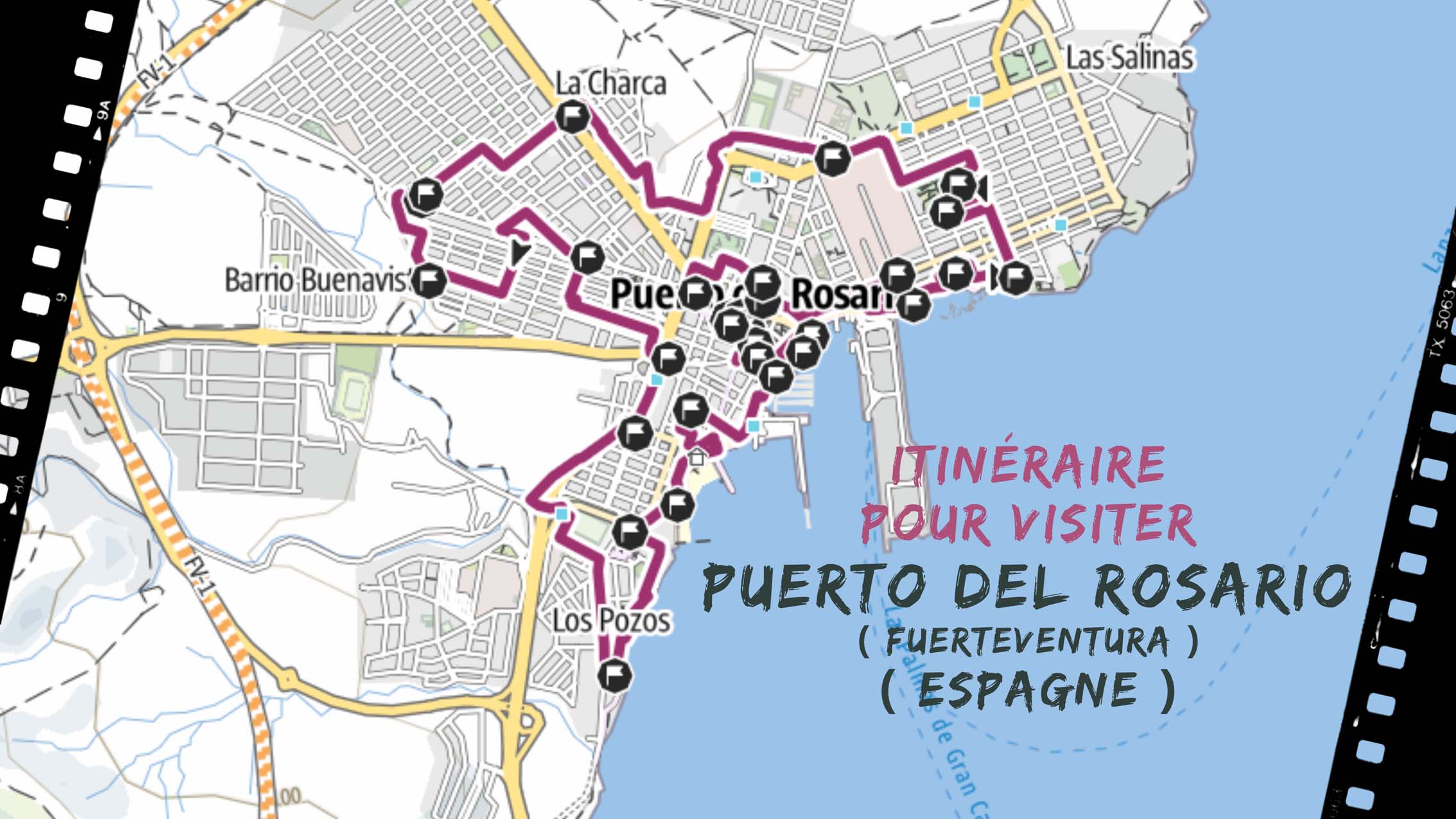 itineraire pour visiter Puerto del Rosario en Fuerteventura