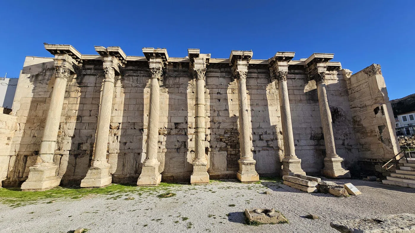 Bibliothèque d'Hadrien — Athènes
