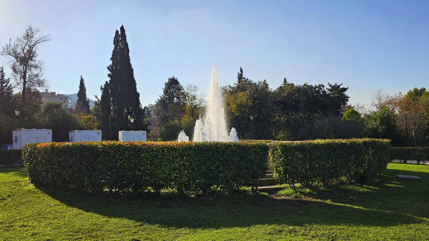 Fontaine du Champ d'Arès — Athènes