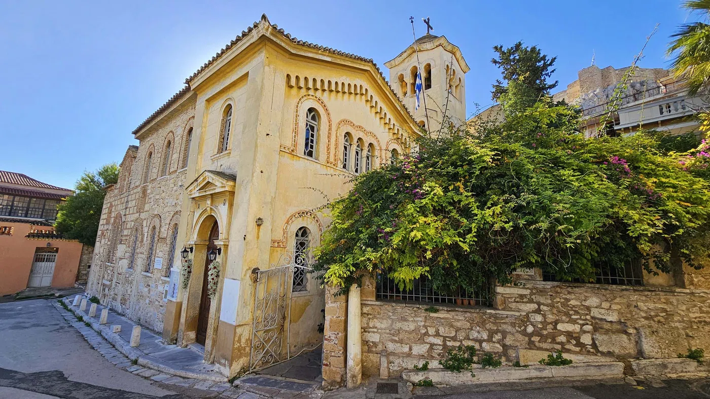 Église byzantine d'Agios Nikolaos Ragava — Athènes
