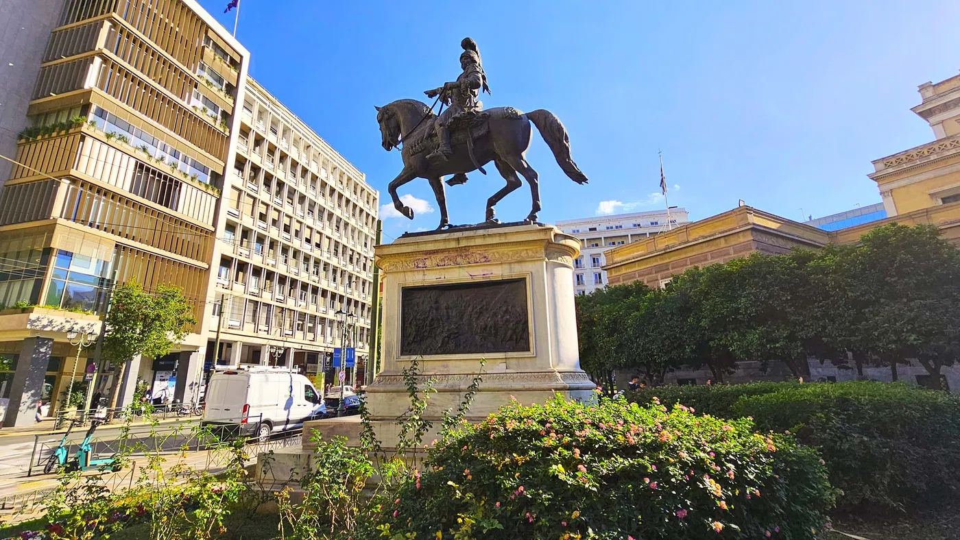 Statue de Theodoros Kolokotronis — Athènes