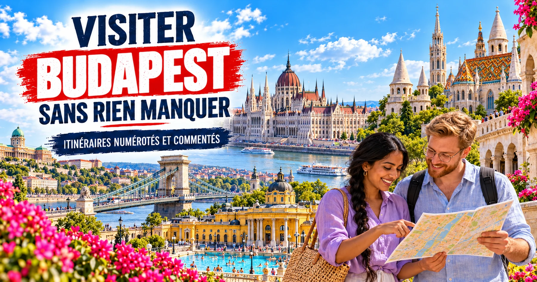 Visiter Budapest : itinéraires numérotés et commentés