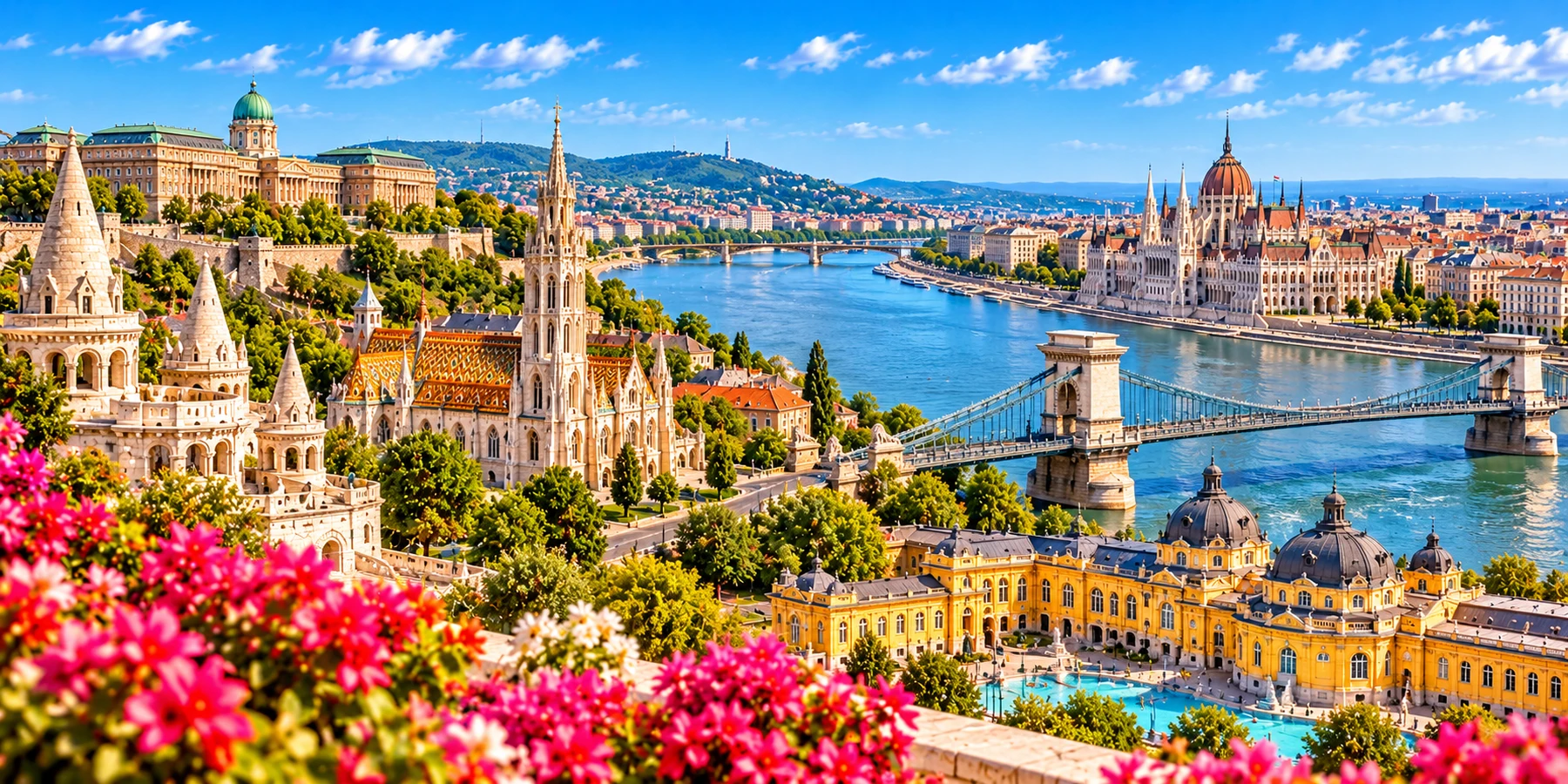 Visiter Budapest : itinéraires numérotés et commentés