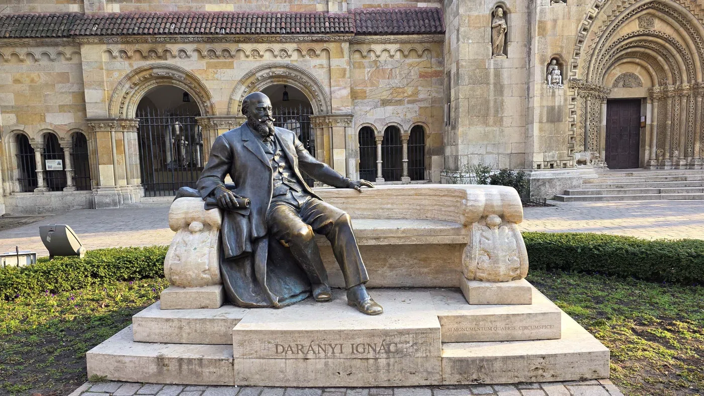 Statue d'Ignace Darányi — Budapest