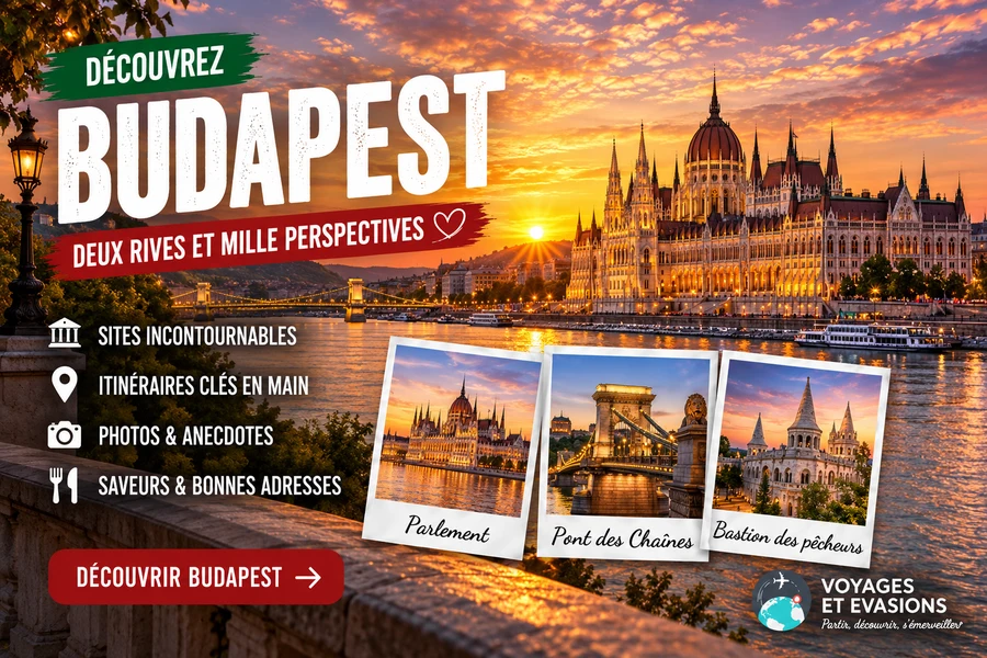 Découvrez Budapest : affiche de présentation