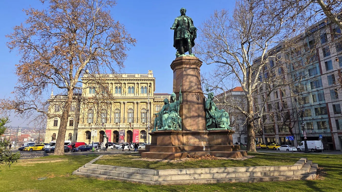 Statue du comte István Széchenyi — Budapest