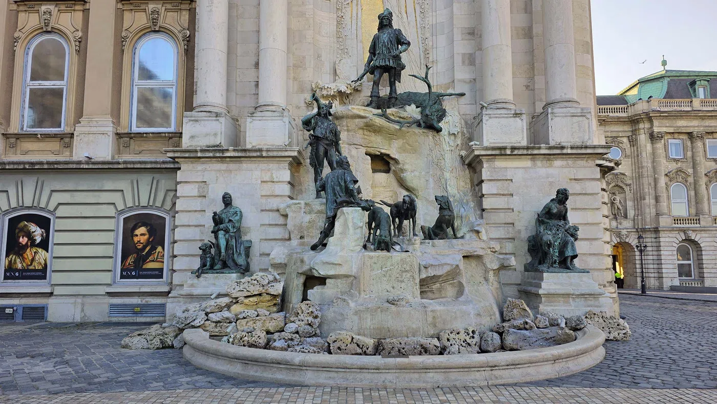 Fontaine du roi Matthias — Budapest