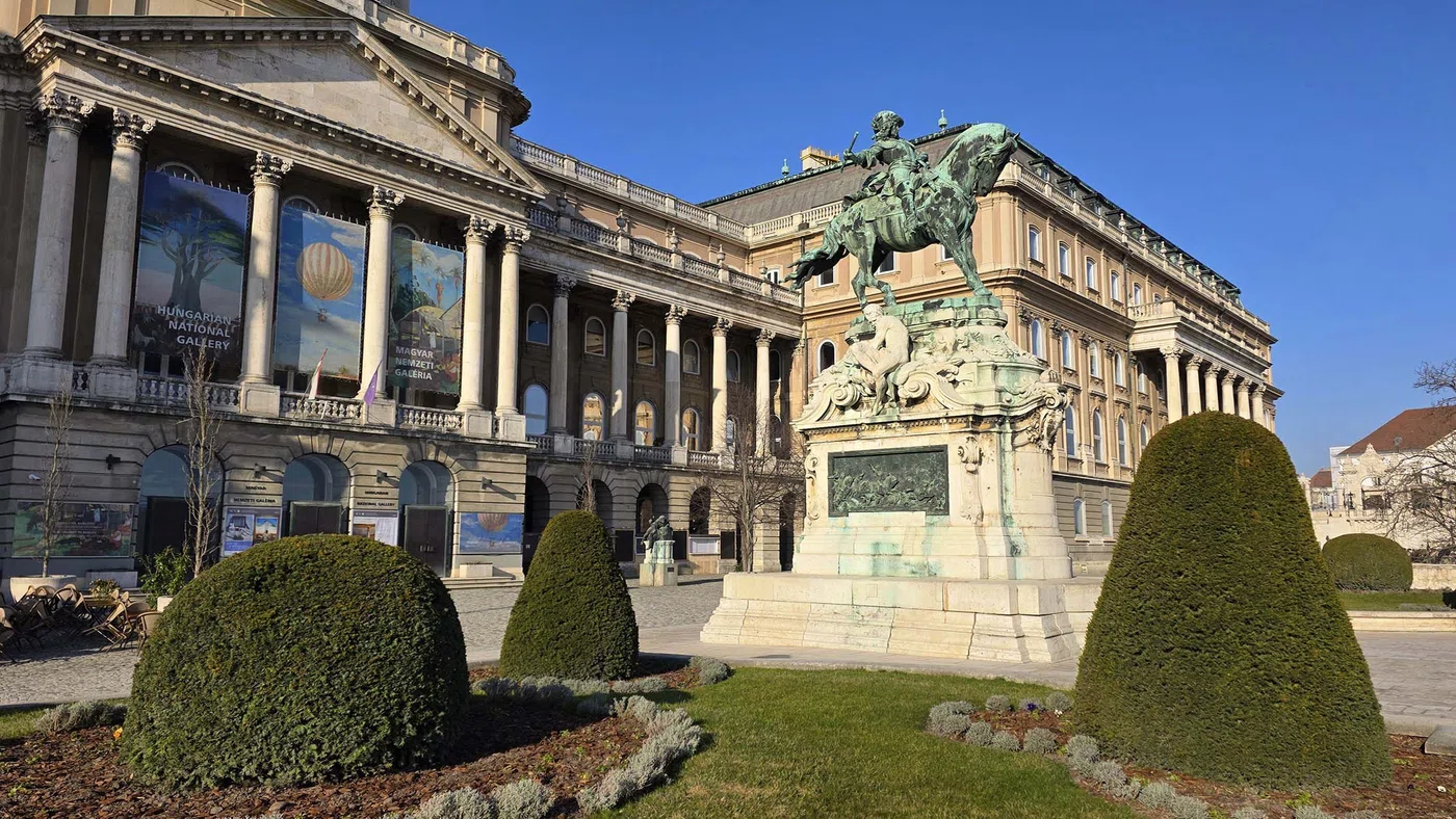 Statue équestre de Eugène de Savoie — Budapest
