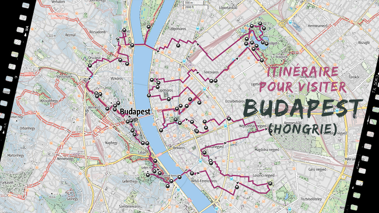 itineraire pour visiter budapest en hongrie