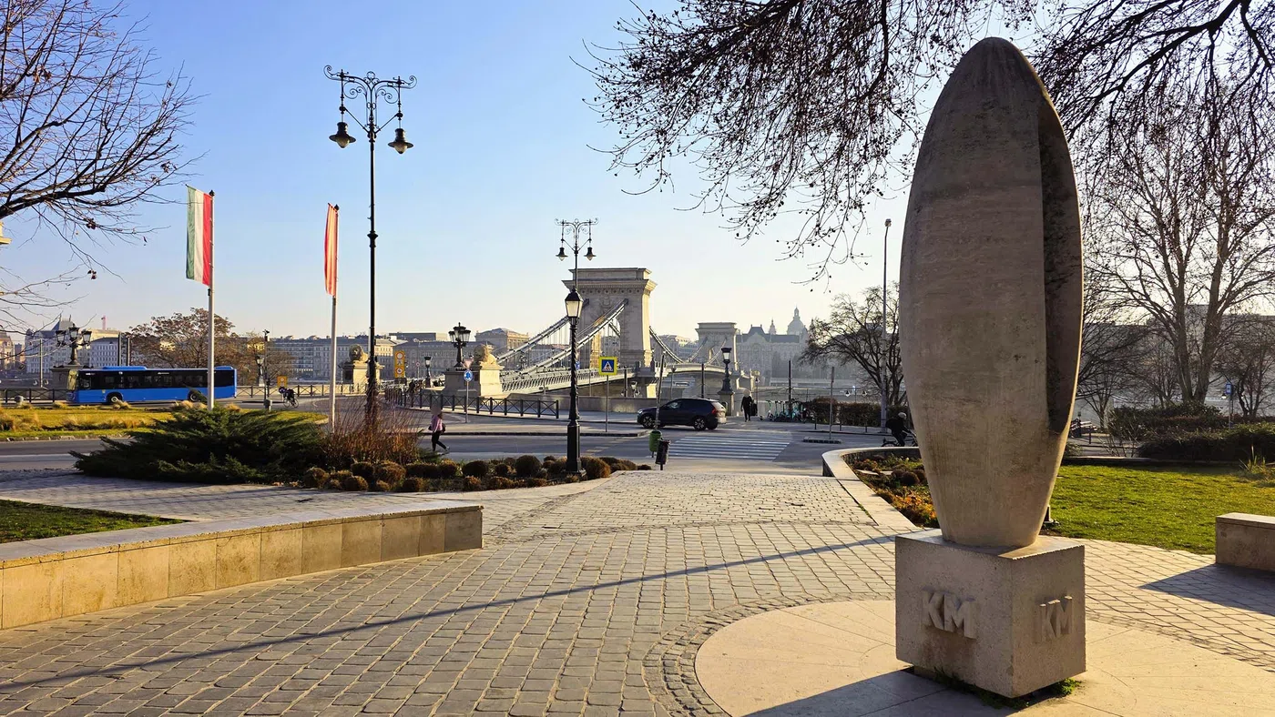 Pierre du kilomètre zéro — Budapest