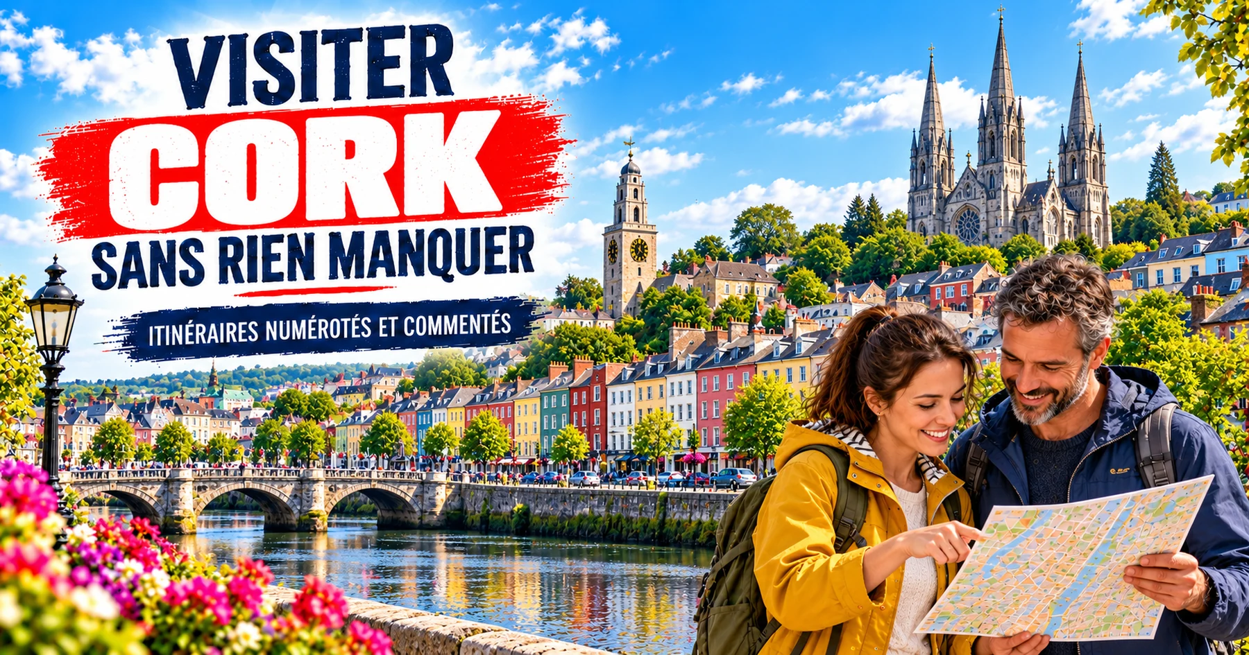 Visiter Cork : itinéraires numérotés et commentés