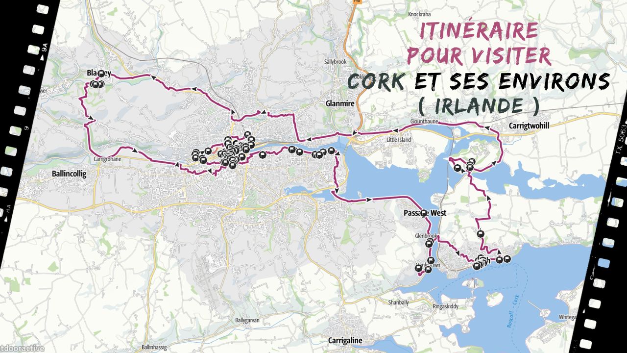 itineraire pour visiter Cork et ses environs en Irlande