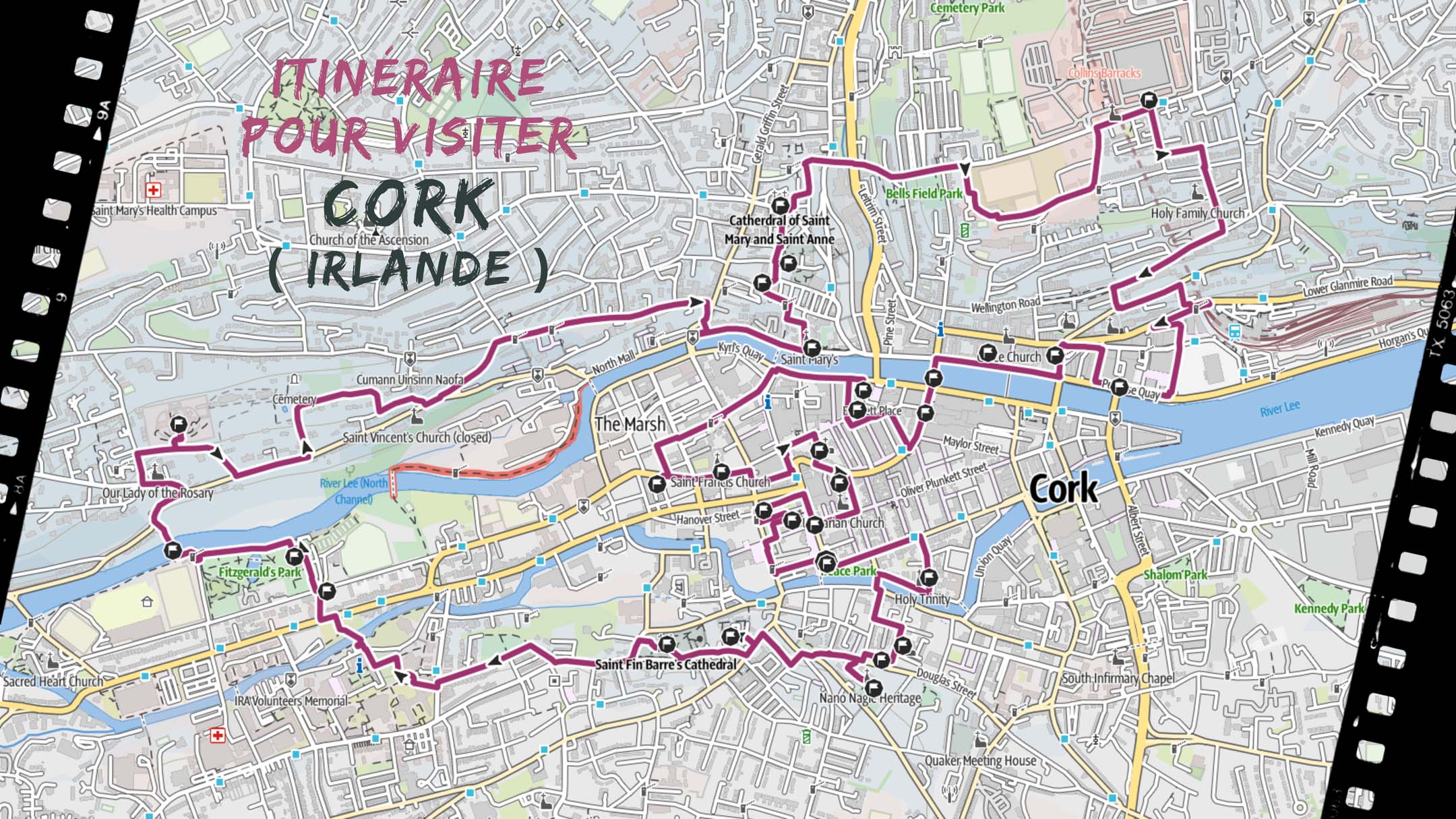 itineraire pour visiter Cork en Irlande