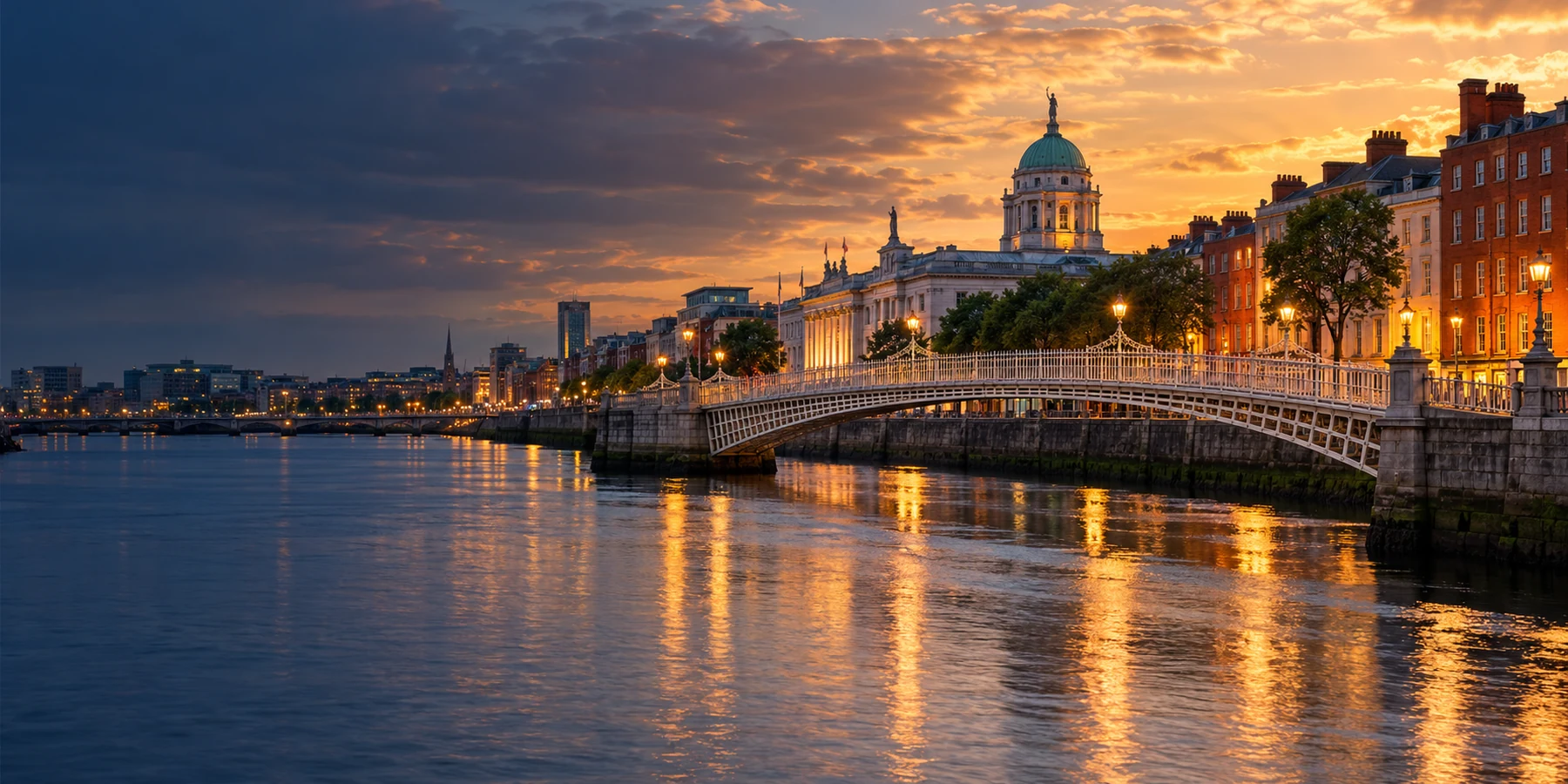 Visiter Dublin : itinéraires numérotés et commentés