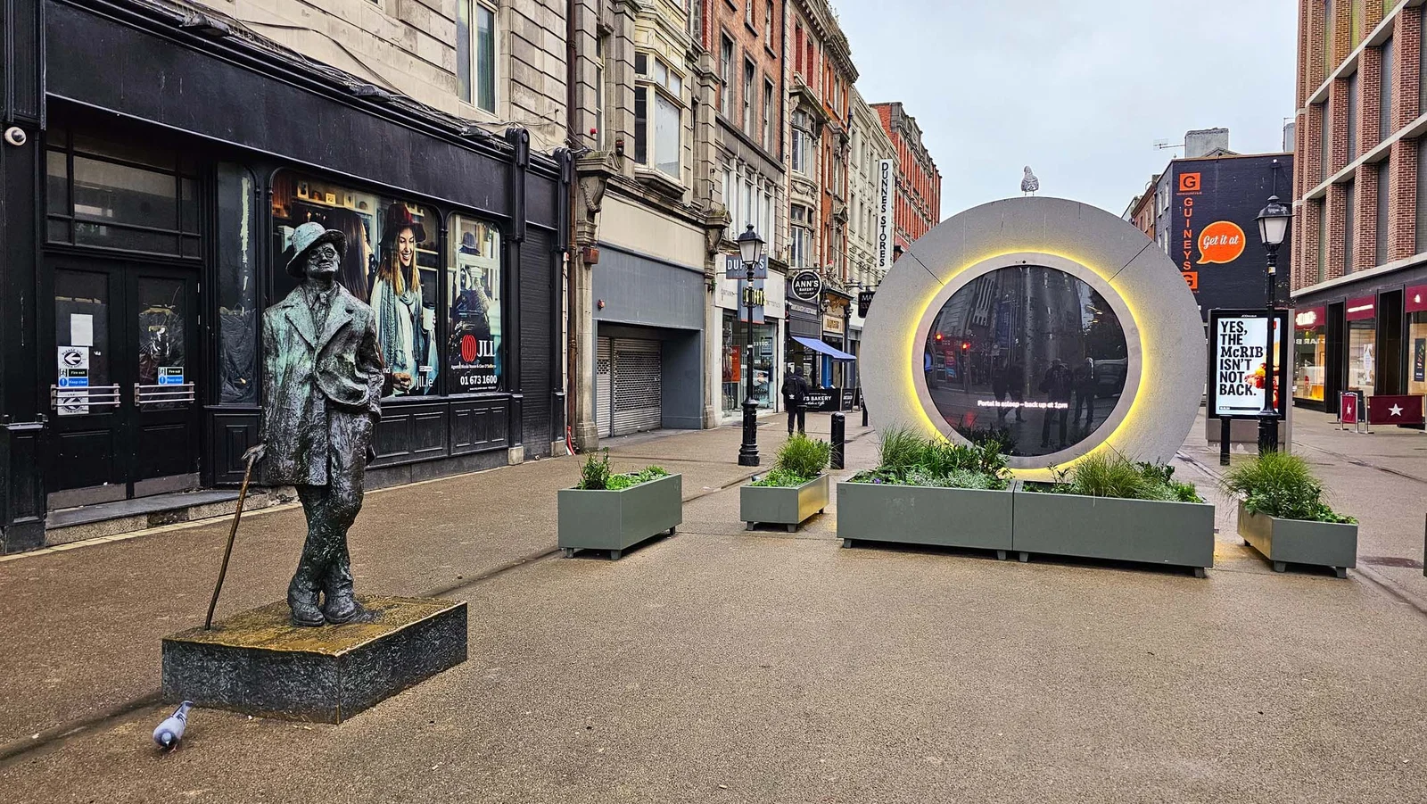North Earl Street — repère du Dublin Portal — Dublin