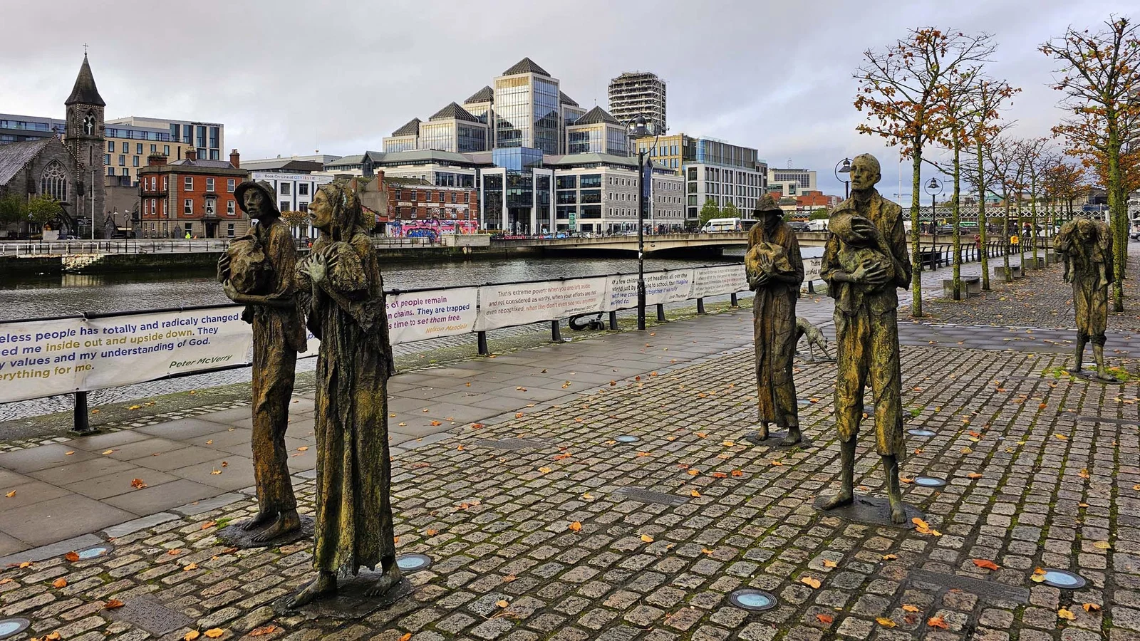 Famine Memorial — Dublin
