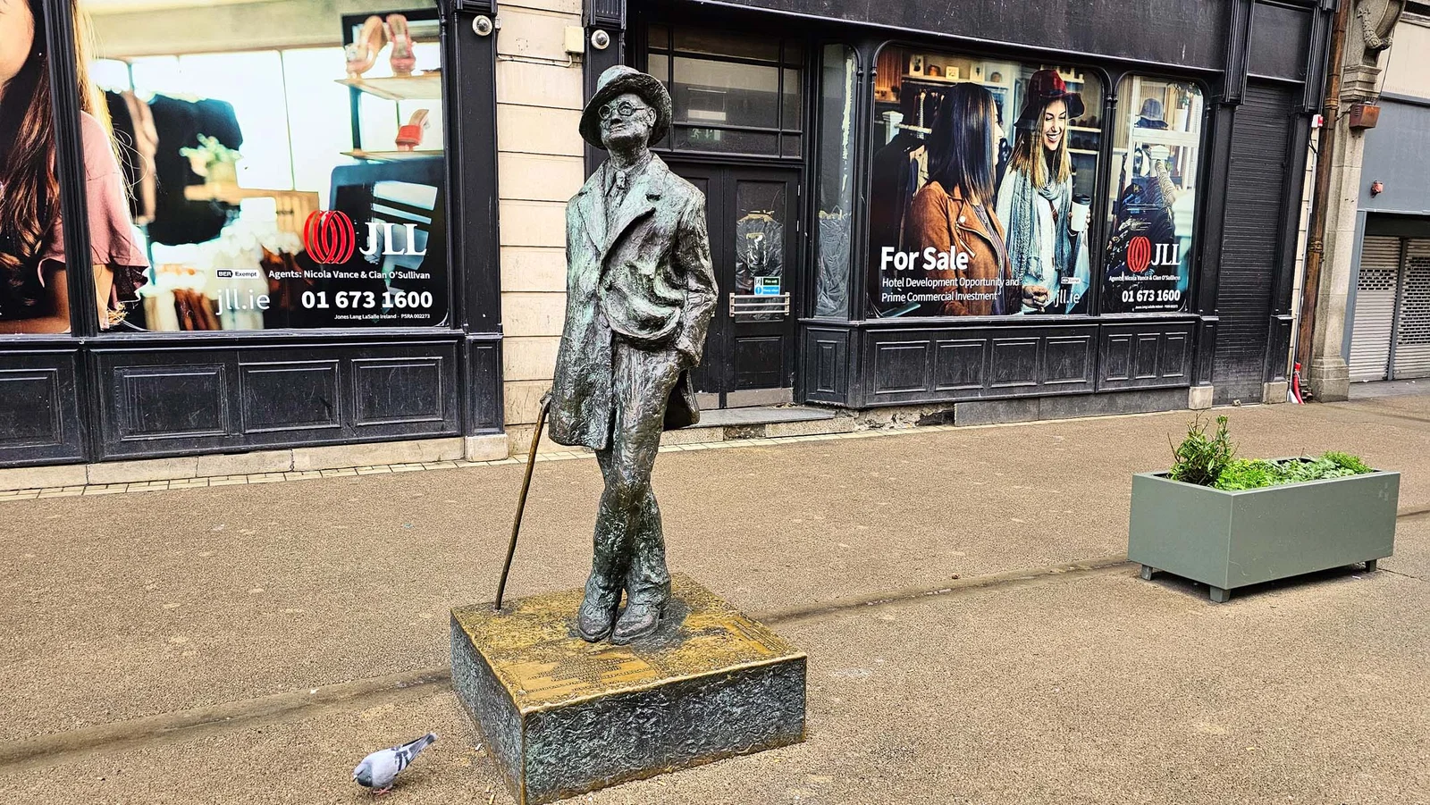 Statue de James Joyce — Dublin