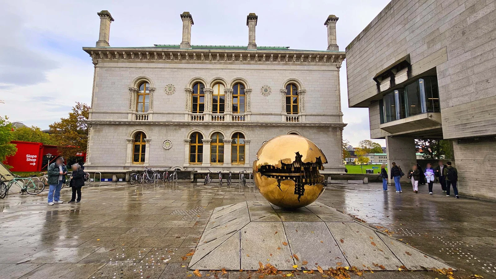 Sphere Within Sphere — sculpture — Dublin