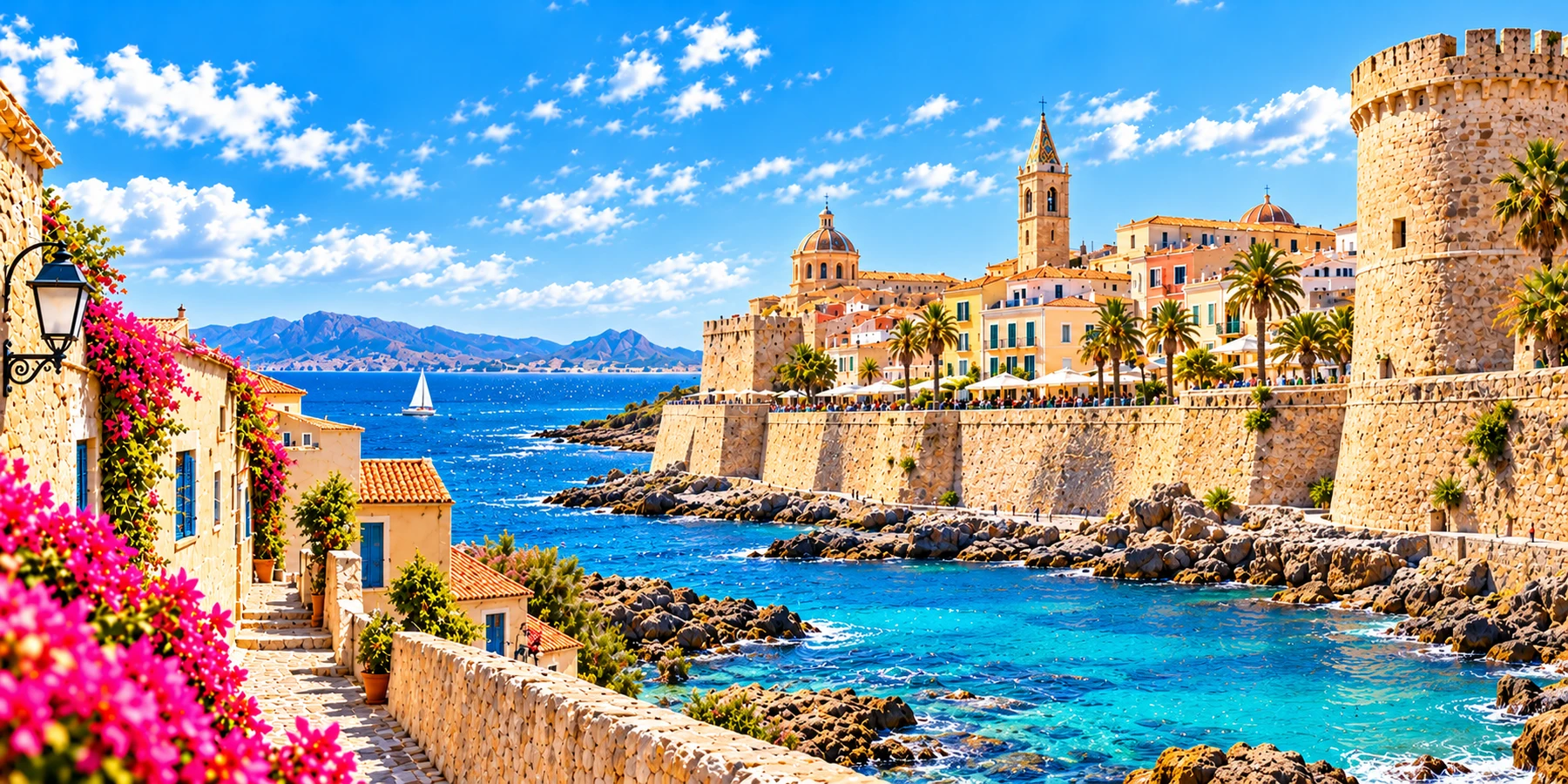 Visiter Alghero : itinéraires numérotés et commentés