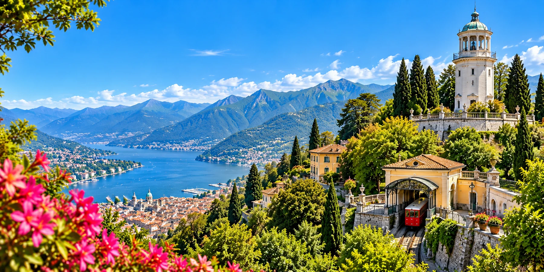 Panorama de Brunate
