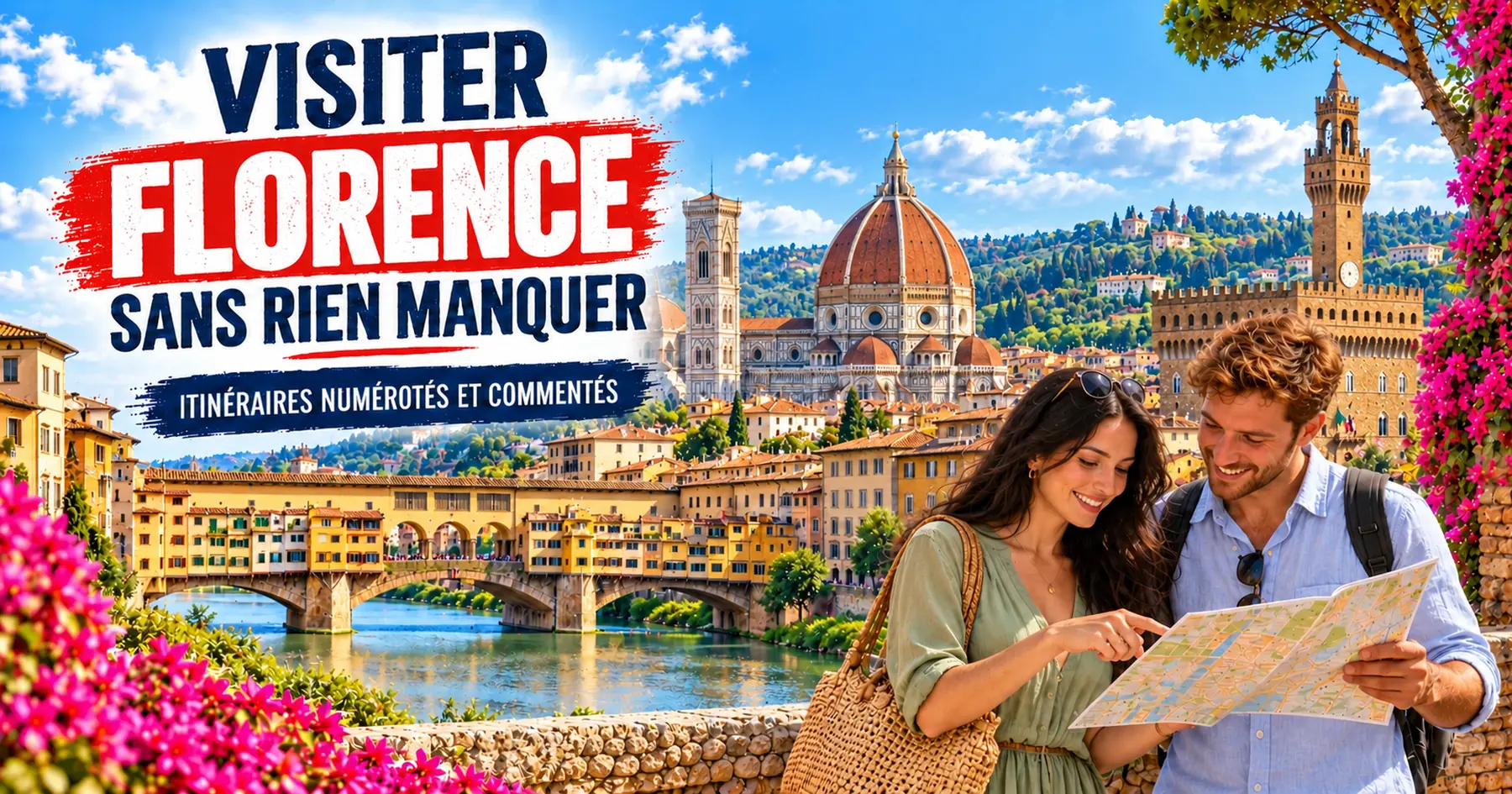 Visiter Florence : itinéraires numérotés et commentés