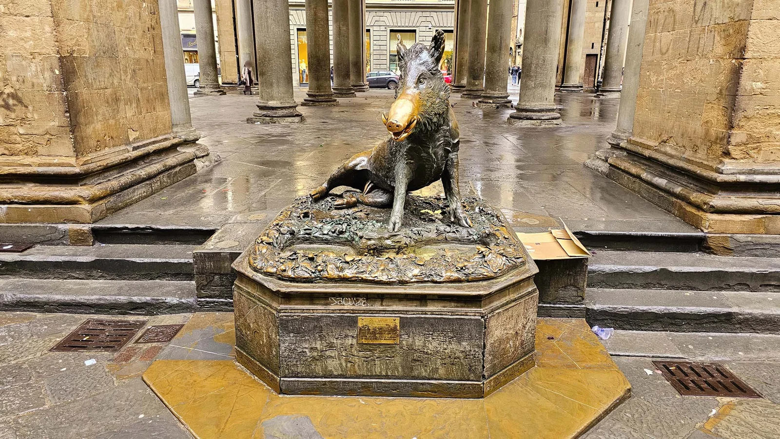 Fontaine du Porcellino — Florence