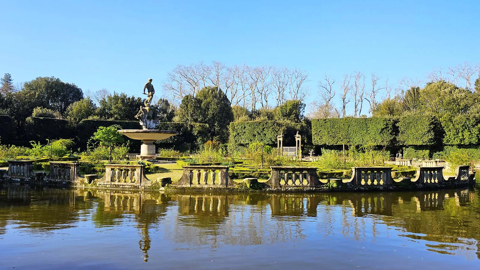 Fontaine de l’Océan à Boboli — Florence