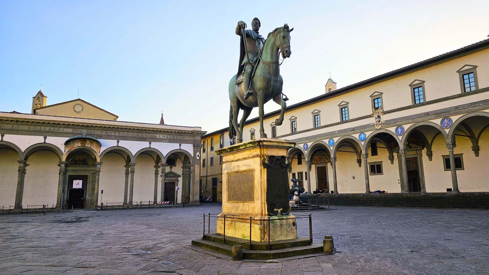 Statue équestre de Ferdinand Ier — Florence