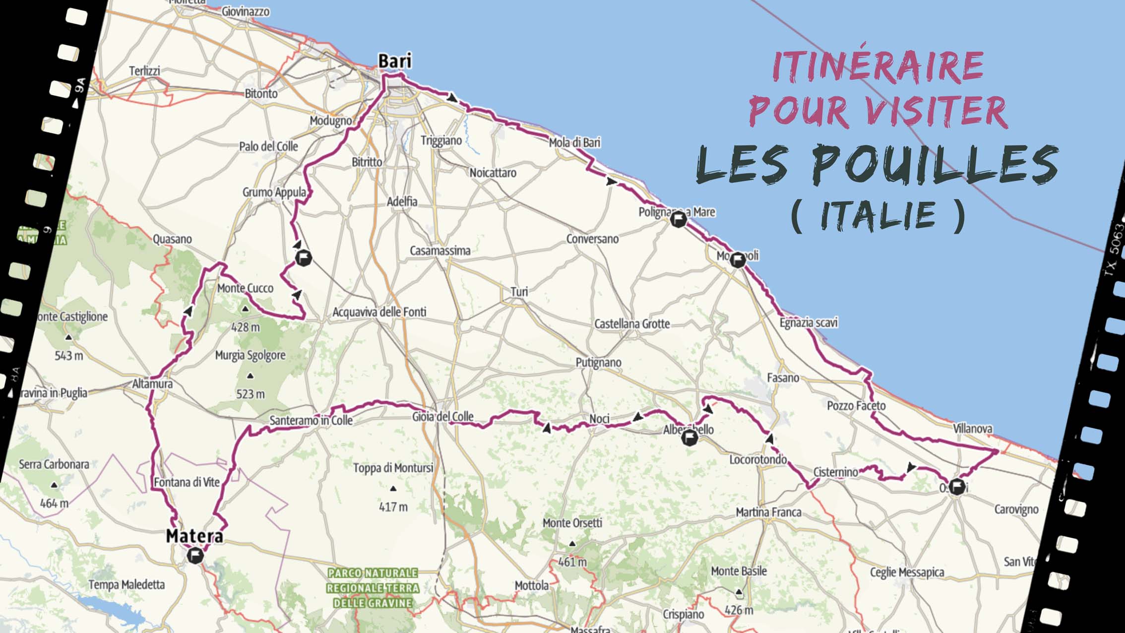 itineraire pour visiter Lac de Côme en Italie