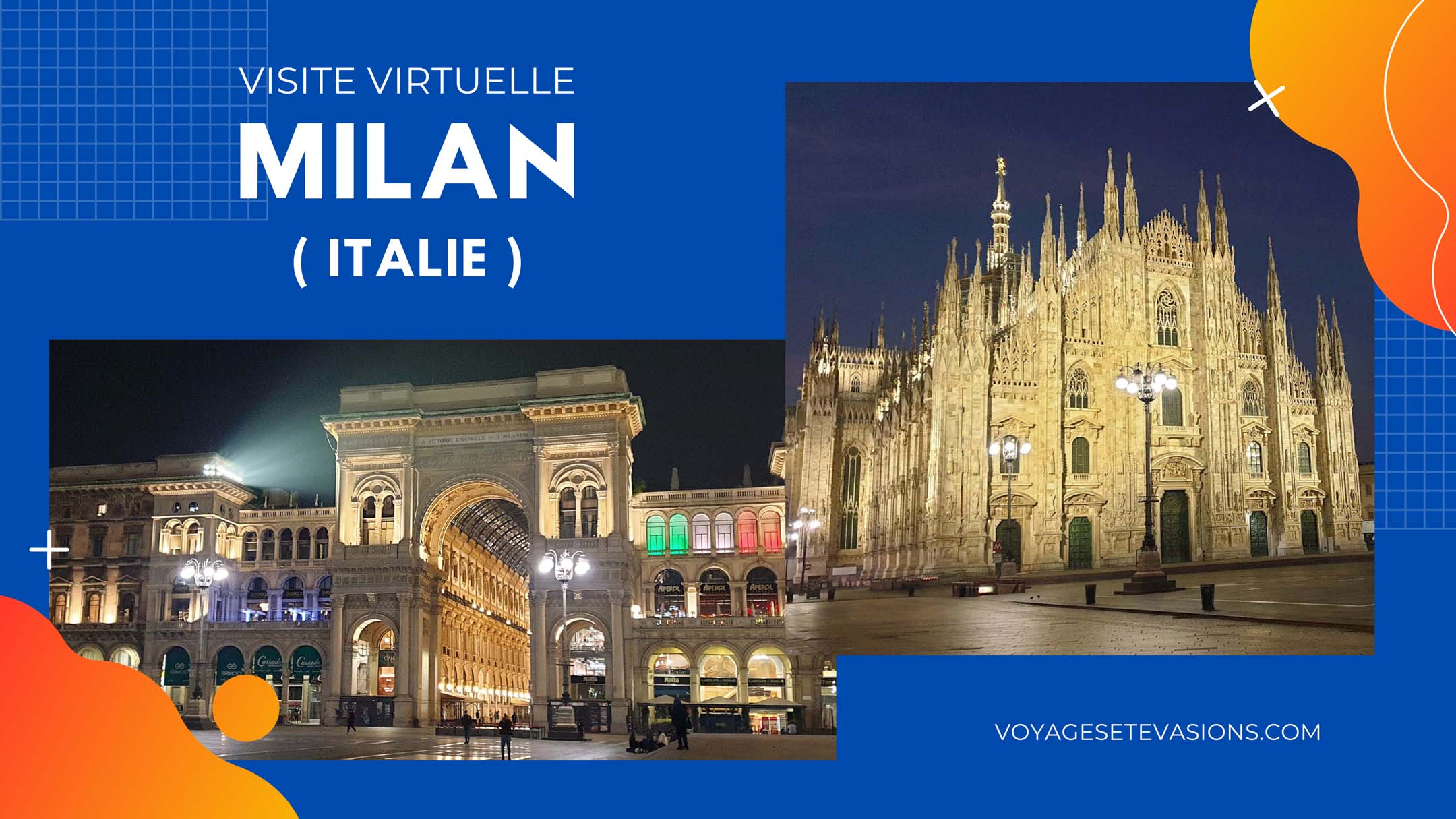 vidéo visites Milan en Italie