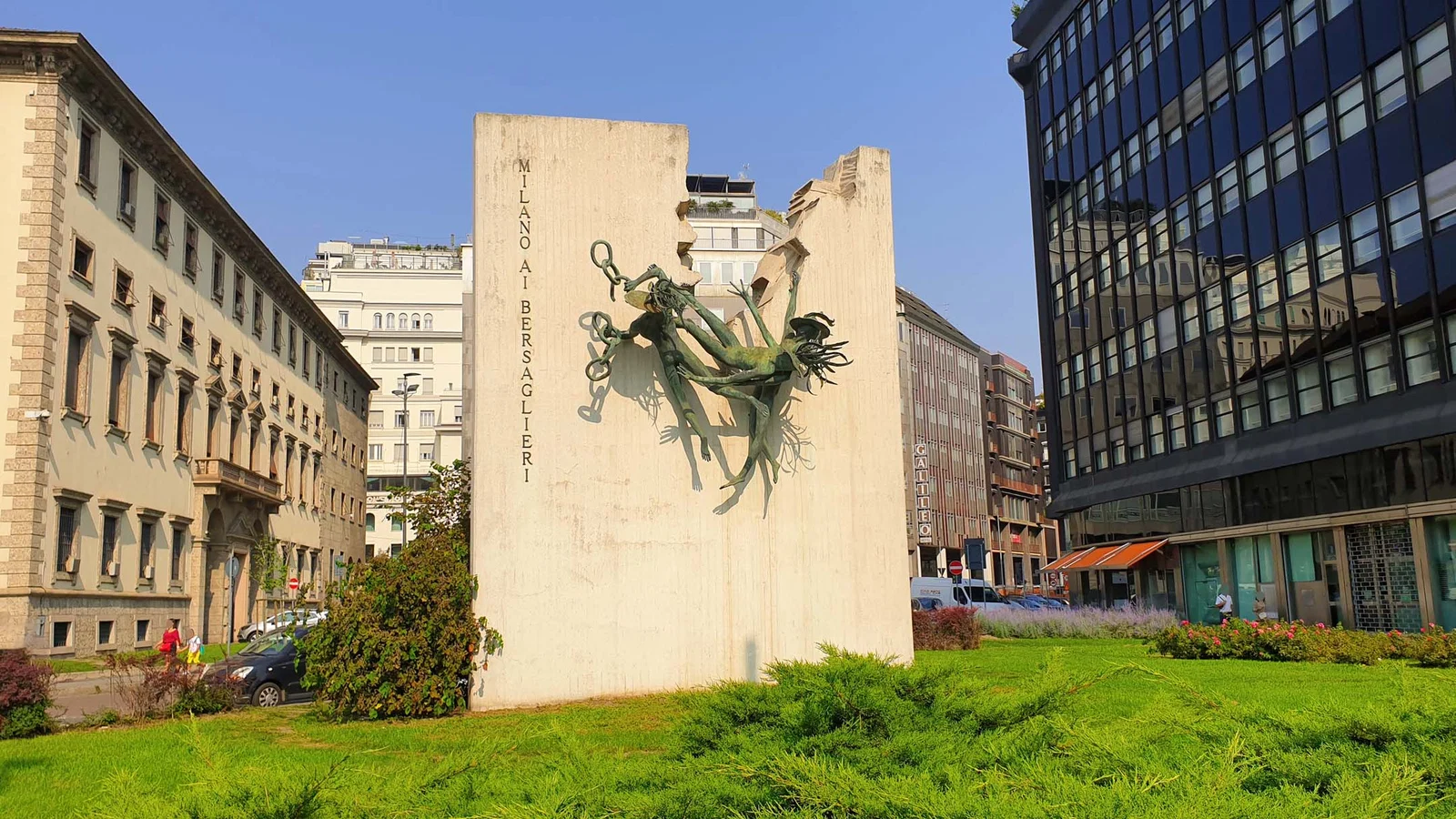 Monument aux Bersagliers — Milan
