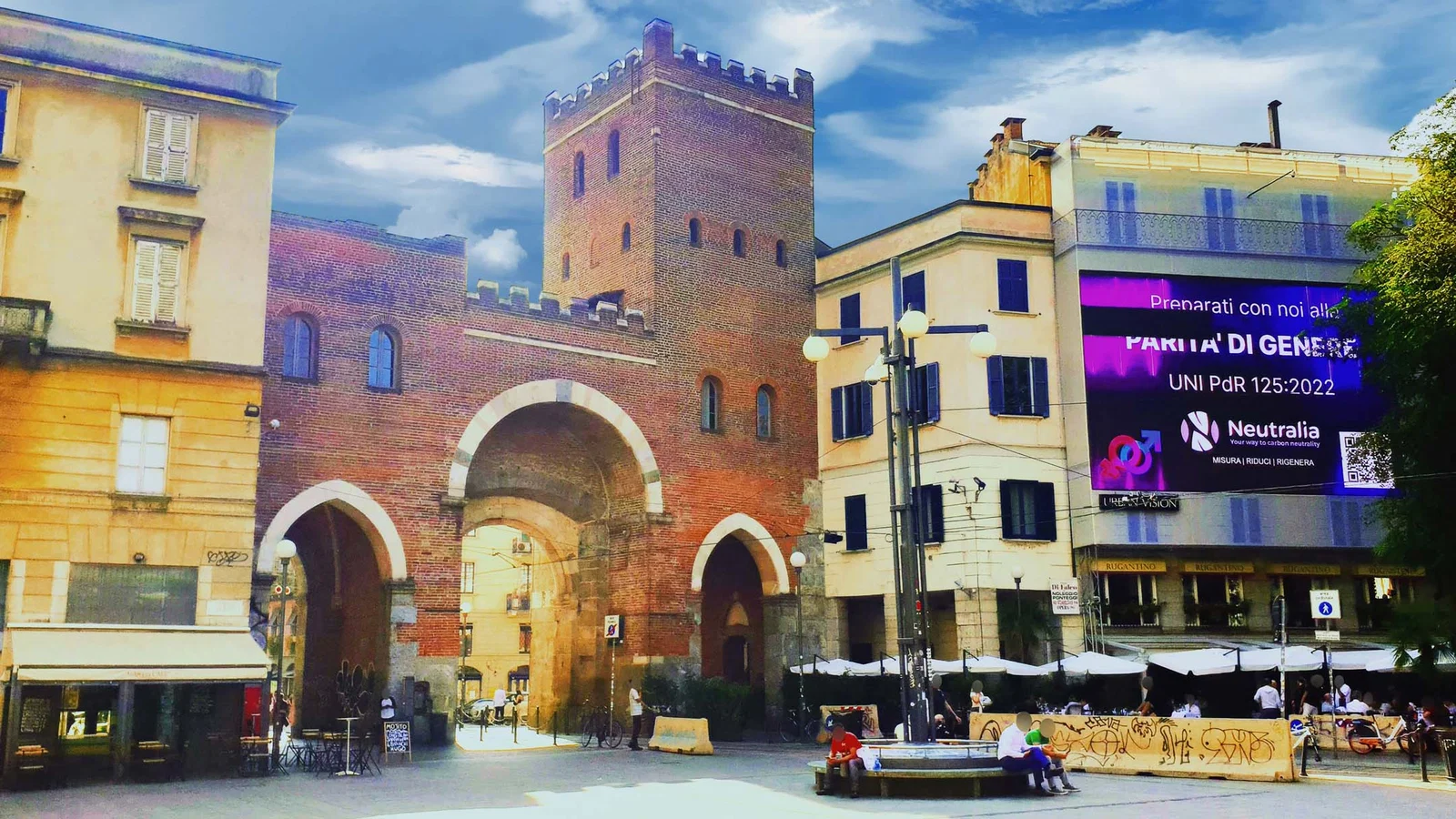 Porta Ticinese médiévale — Milan