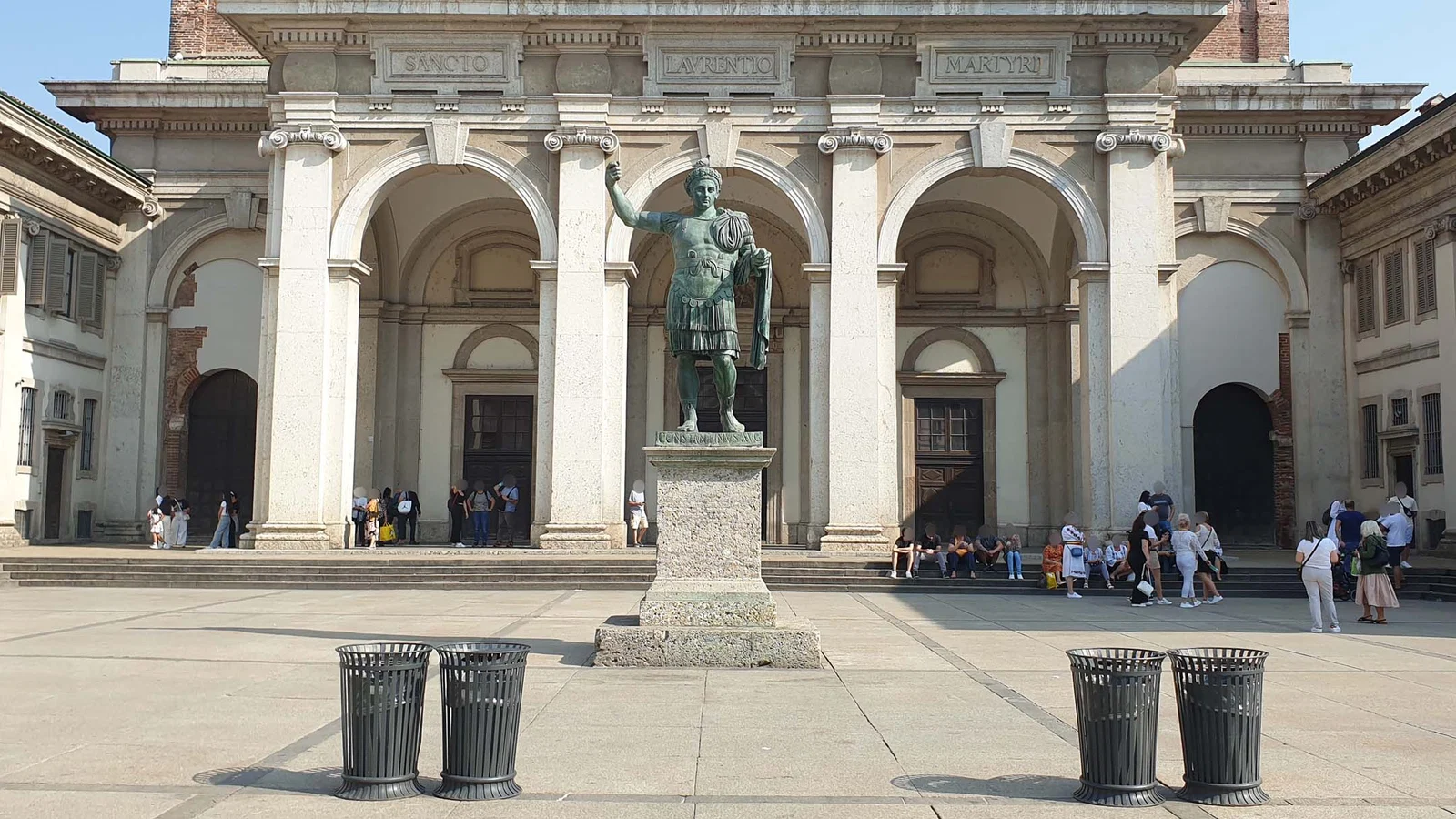 Statue de Constantin — Milan