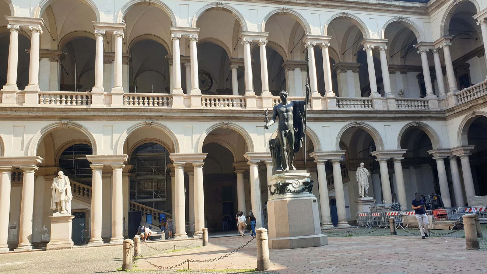 Napoléon en Mars pacificateur — Milan