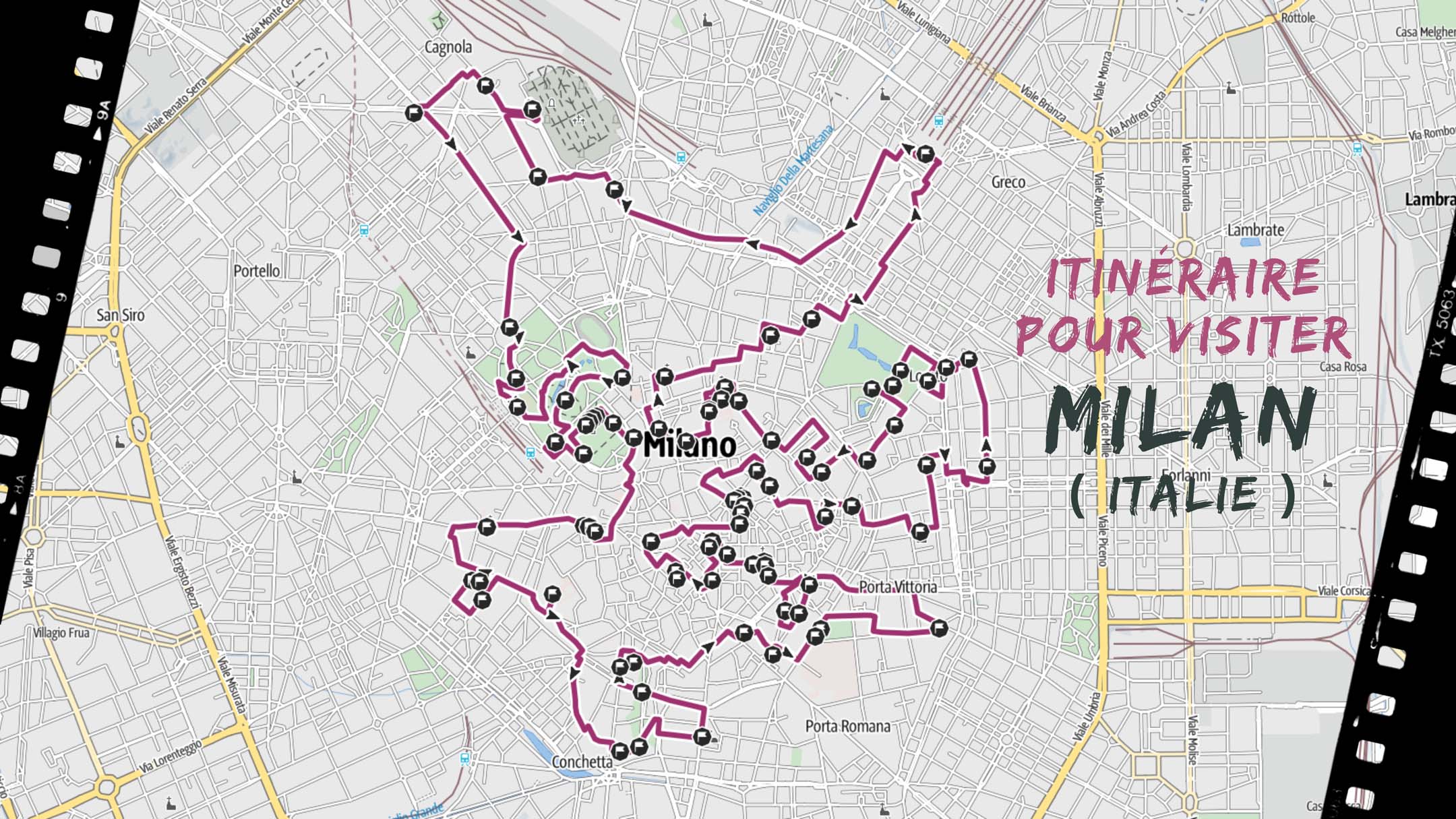 itineraire pour visiter Milan en Italie