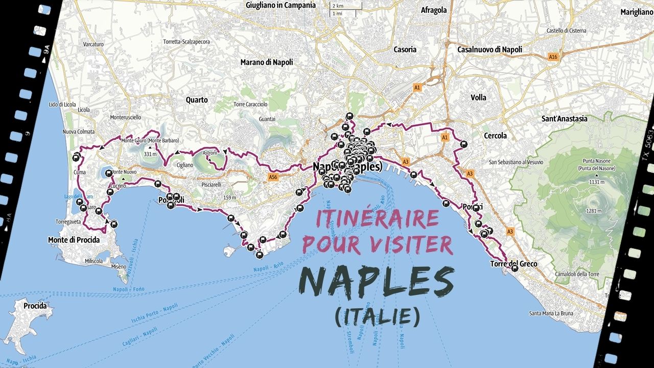 itineraire pour visiter Naples en italie