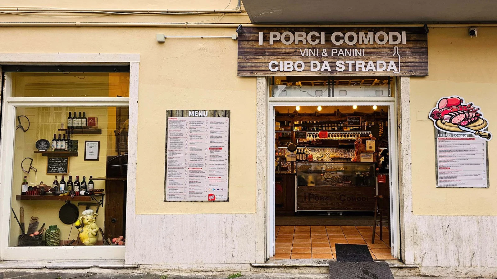 Pause chez I Porci Comodi — Pise