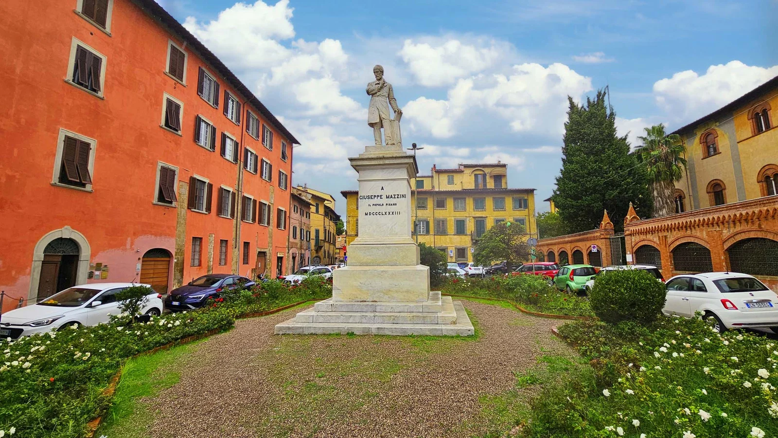 Monument à Giuseppe Mazzini — Pise