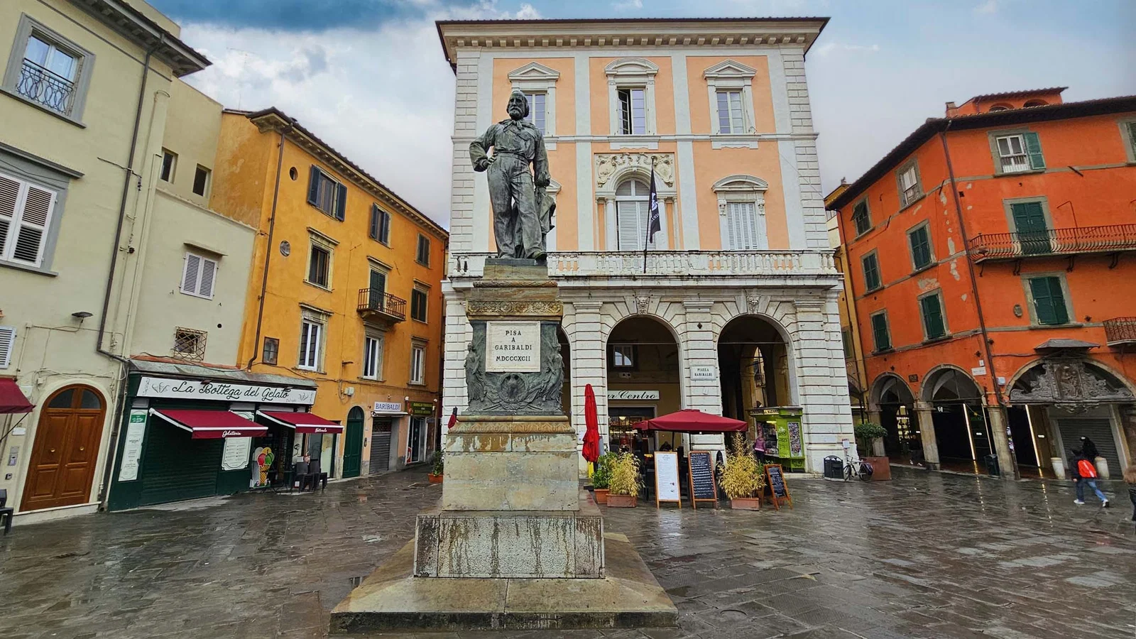 Statue de Giuseppe Garibaldi — Pise