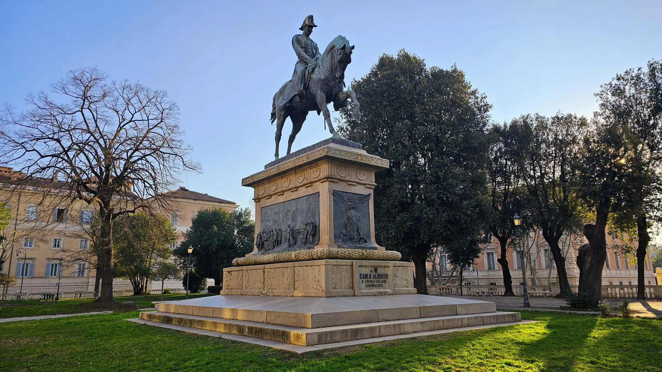Albero monumentale della Canfora à Rome en Italie