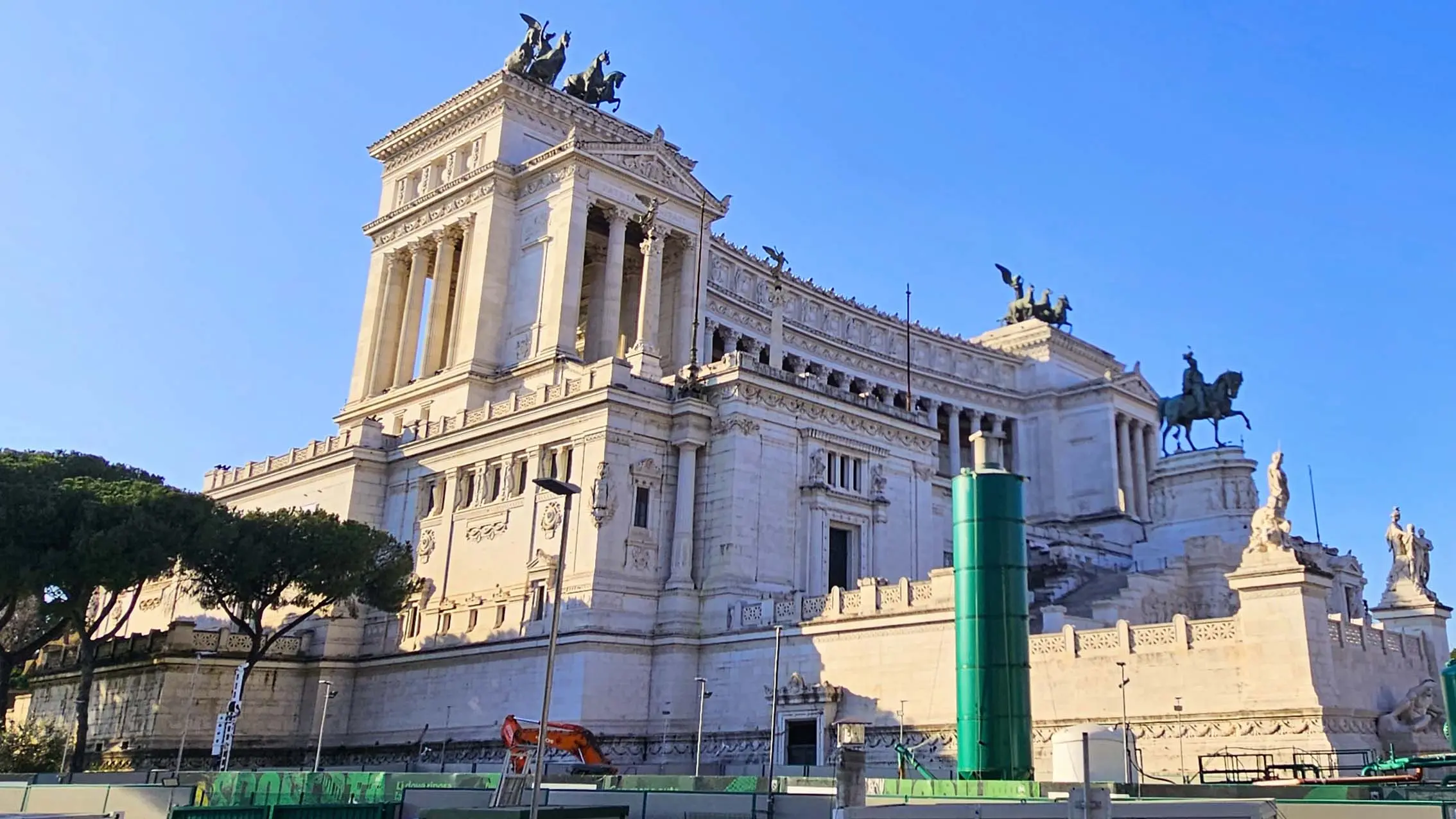 Altare della Patria à Rome en Italie