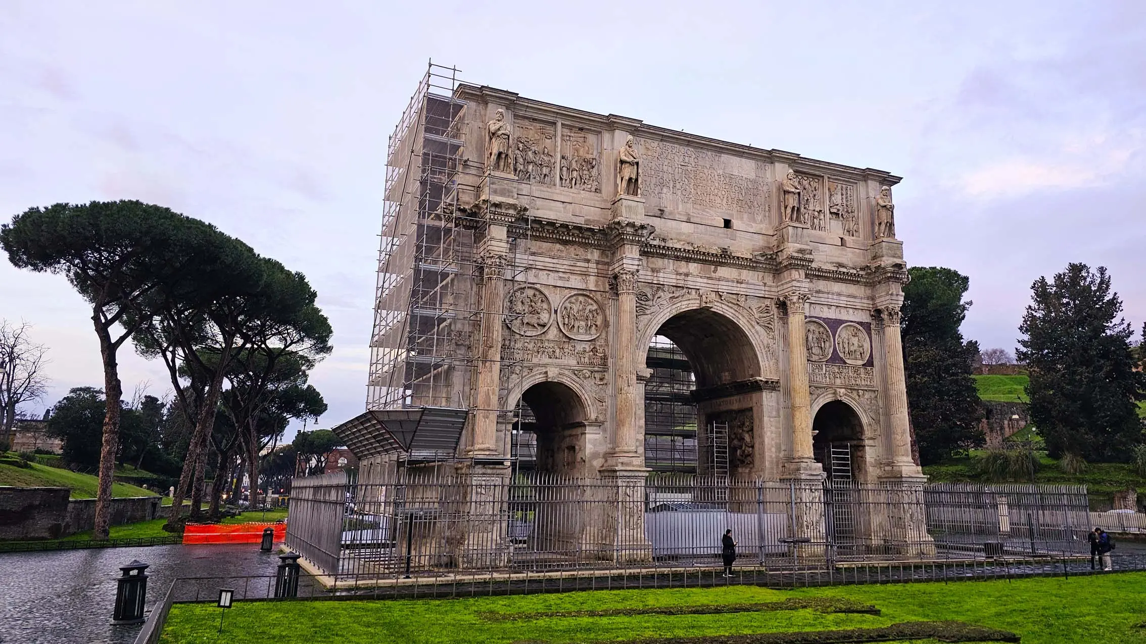 Arco di Costantino à Rome en Italie