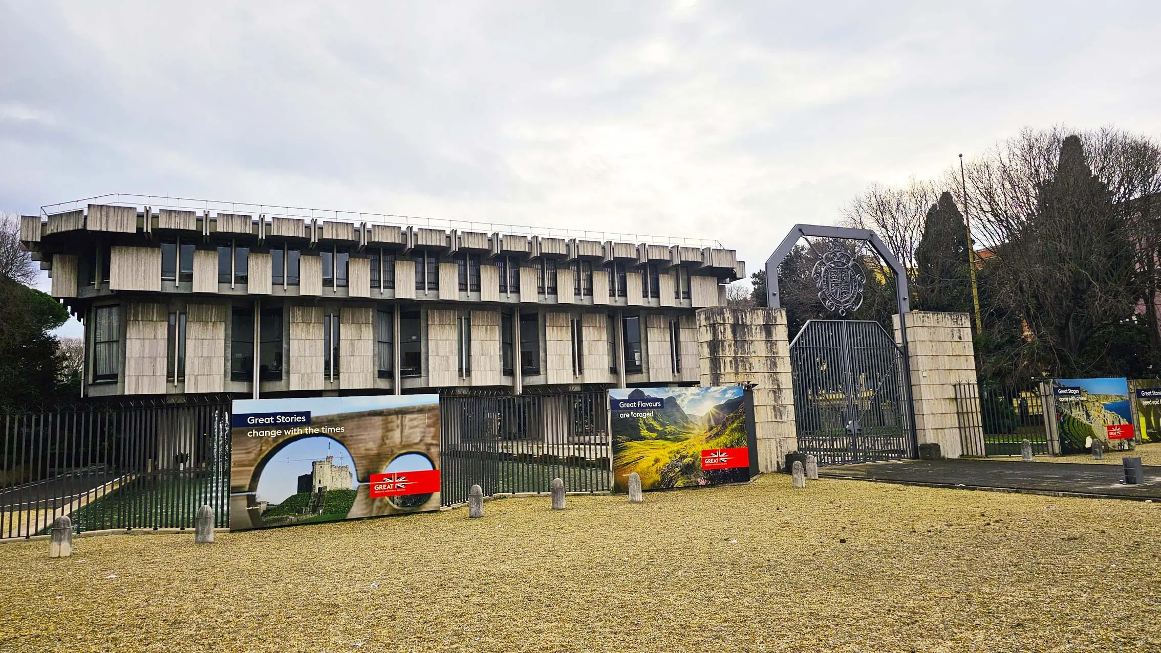 Auditorium Ambasciata Britannica à Rome en Italie